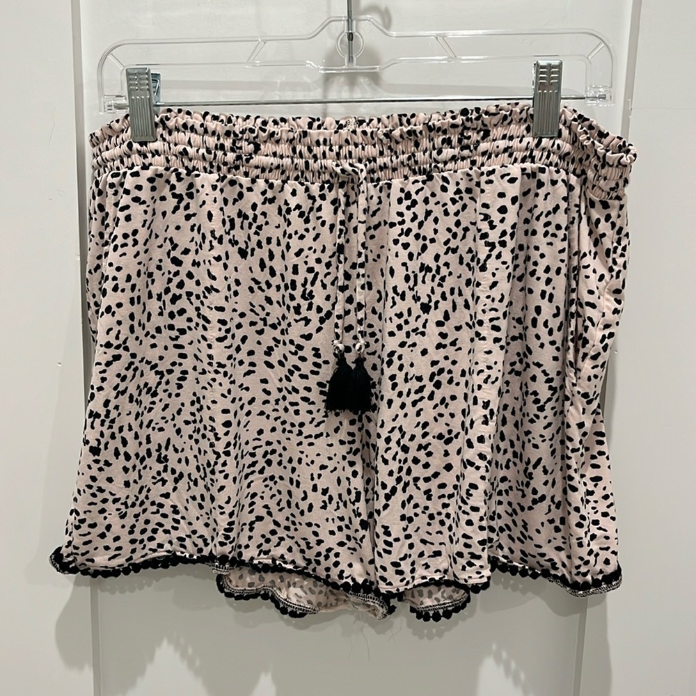 Soma Pink/Black Sleep Shorts